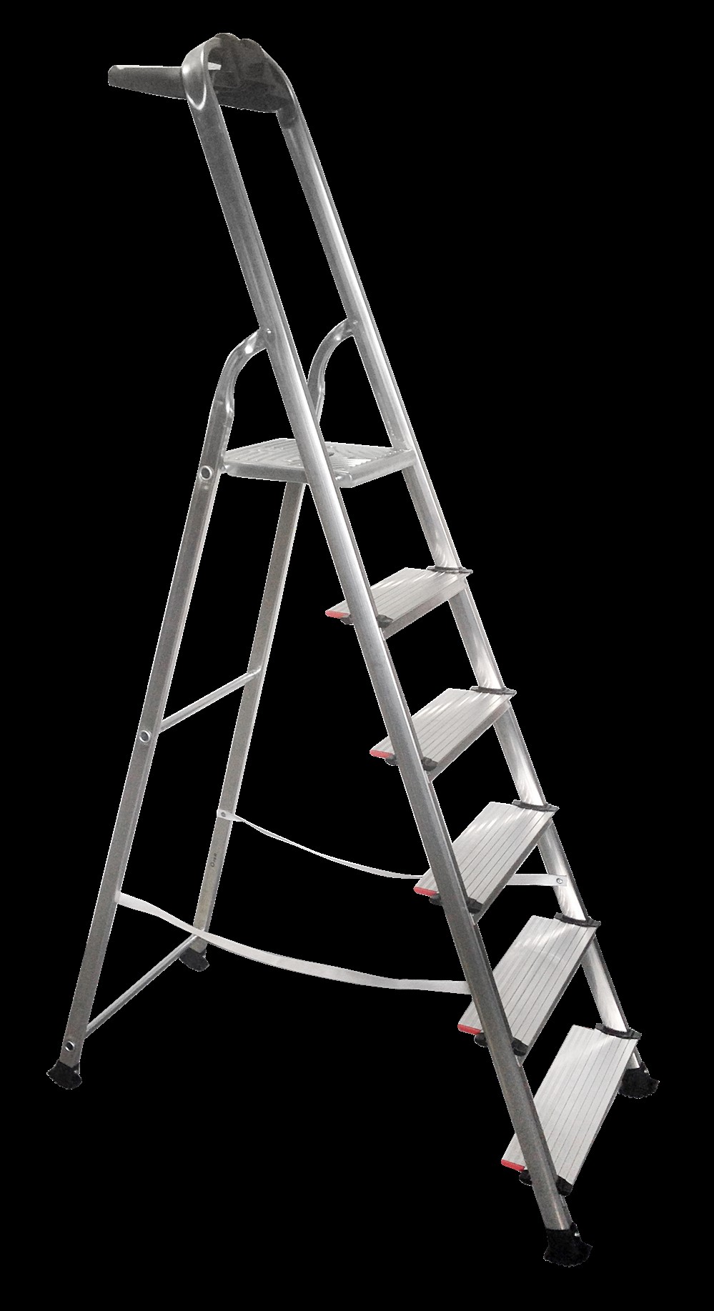 ESCABEAU ALUMINIUM - 6 MARCHES XXL (12 CM) 3m19 - BRICO